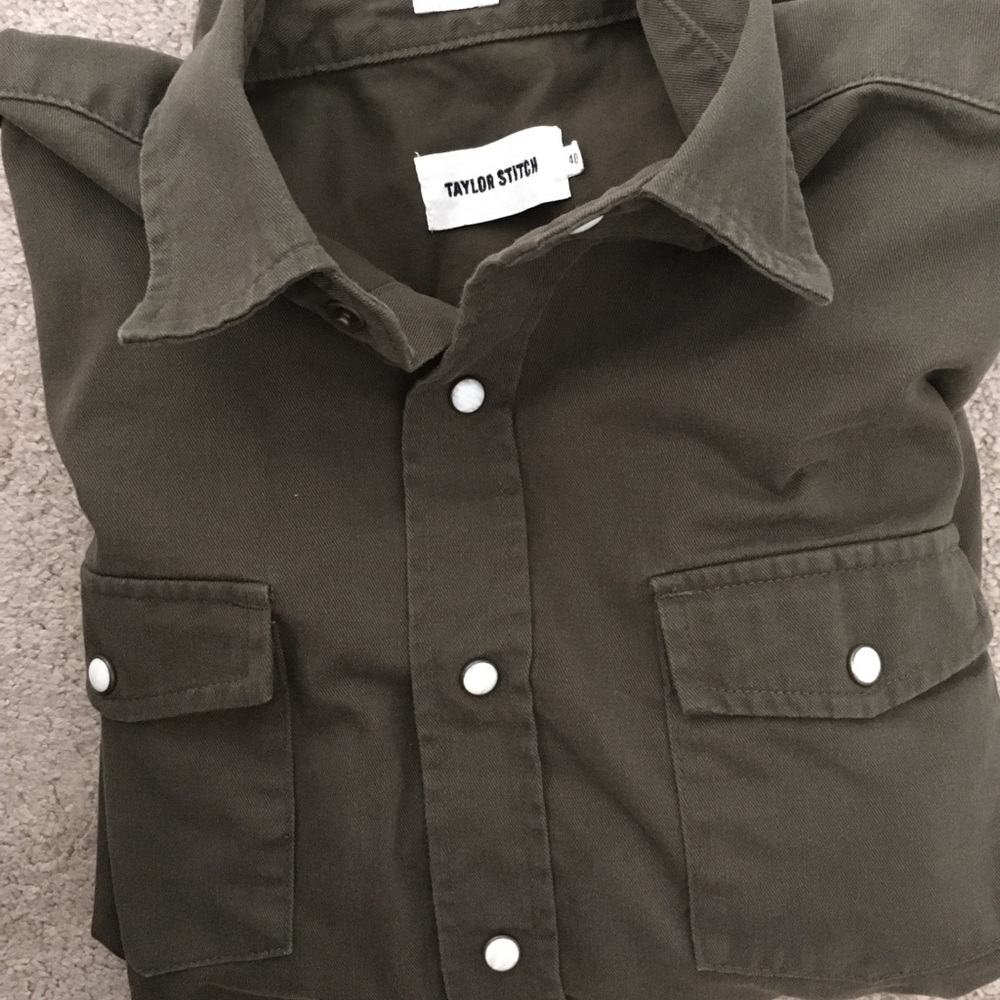 Taylor Stitch men’s button down. Size 40. EUC